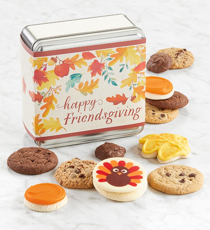 Happy Friendsgiving Treats Mini Gift Tin