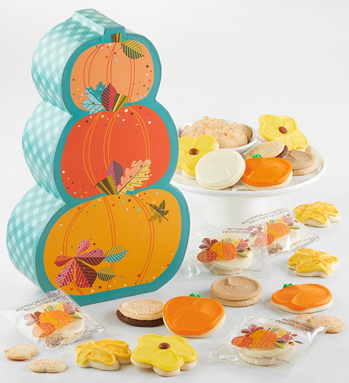 Pumpkin-Shaped Bakery Gift Box