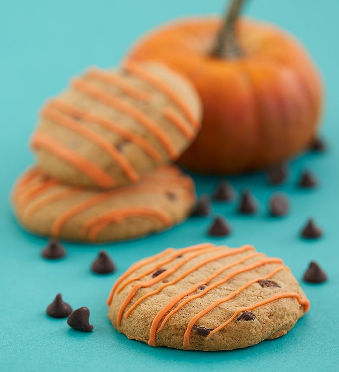Confection Drizzled Pumpkin Chocolate Chip Cookie Flavor Box