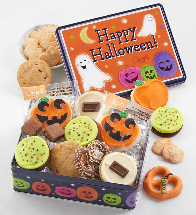 Happy Halloween Gift Tin   Treats