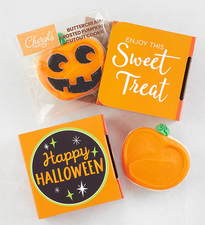 Happy Halloween Cookie Card