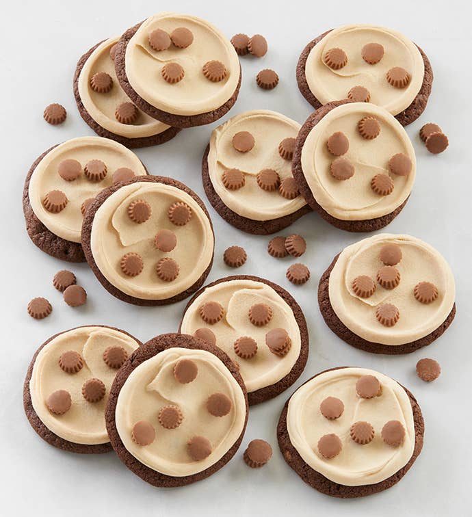 PEANUT BUTTER FROSTED BUCKEYE COOKIE FLAVOR BOX