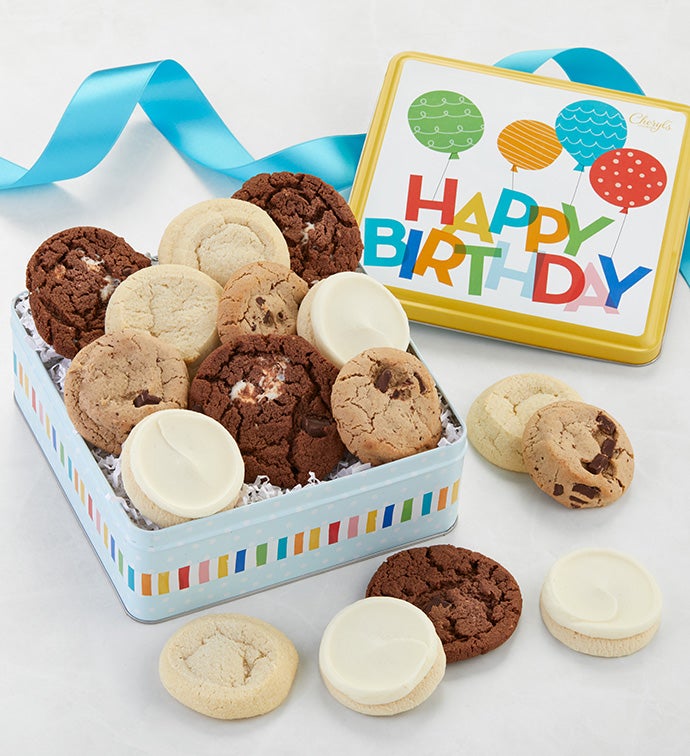 Musical Birthday Gift Tin   Vegan Assortment