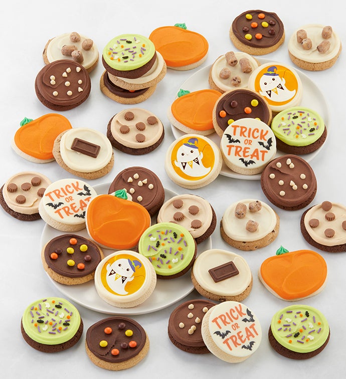 Premier Buttercream Frosted Halloween Cookies