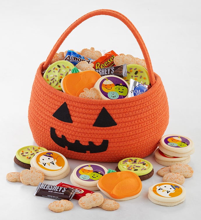 Jack o' Lantern Treats Bucket