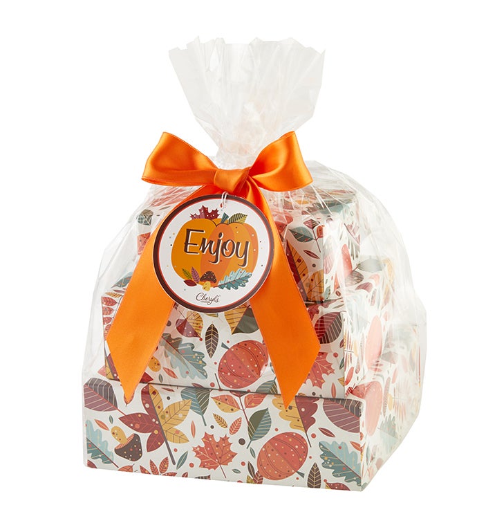 Fall Gift Tower - Enjoy