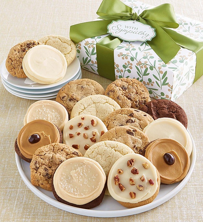 With Sympathy Cookie Boxes