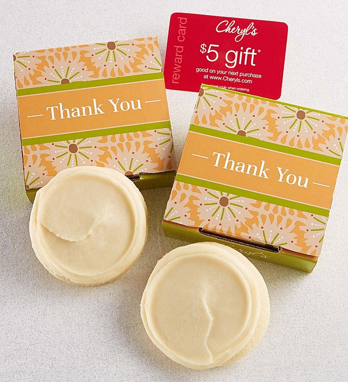 Gluten Free Thank You Cookie Card