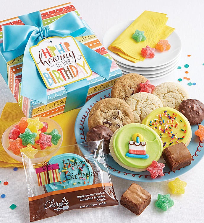 Hip Hip Hooray Birthday Treats Box