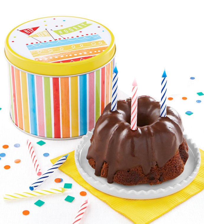 Miss Grace Chocolate Mini Cake and Gift Tin