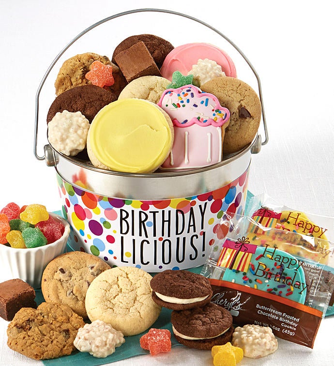Birthdaylicious Treats Pail