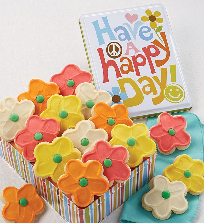 Have a Happy Day Cookie Tin