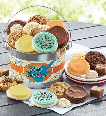 Buttercream Cookie Pails | 1-800-FLOWERS.COM