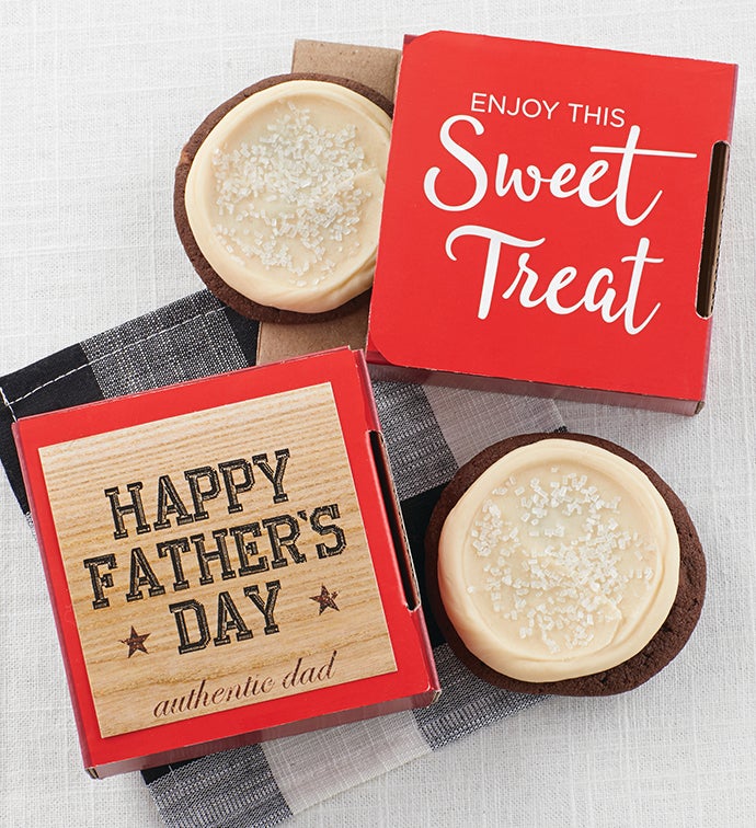 Happy Fathers Day Cookie Card
