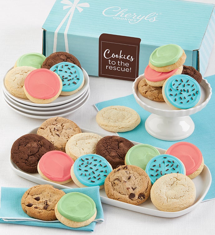 Cookies to the Rescue Bow Gift Box