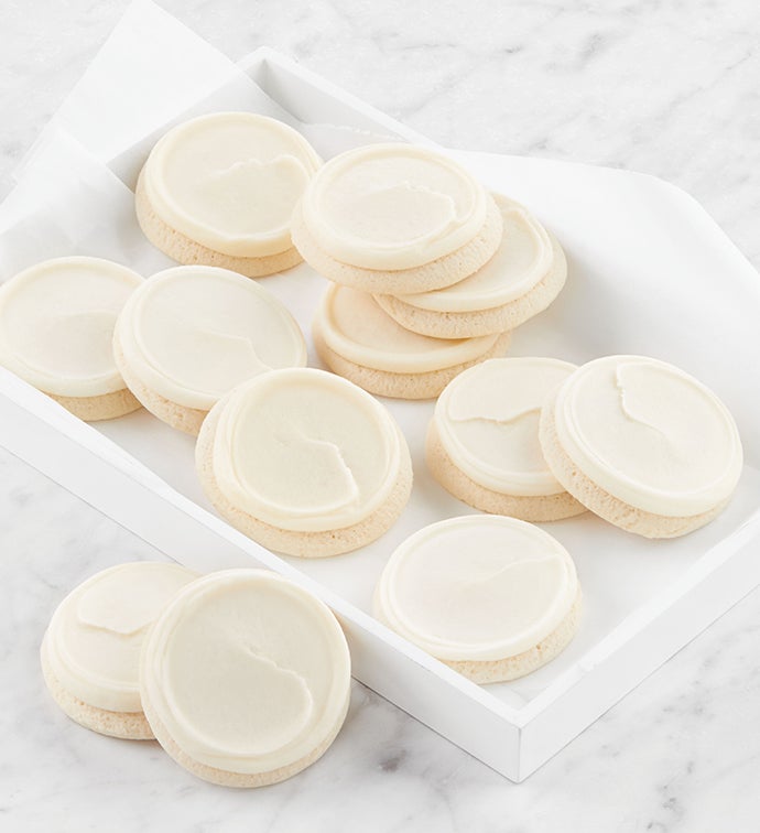 Gluten-Free Buttercream-Frosted Cookies