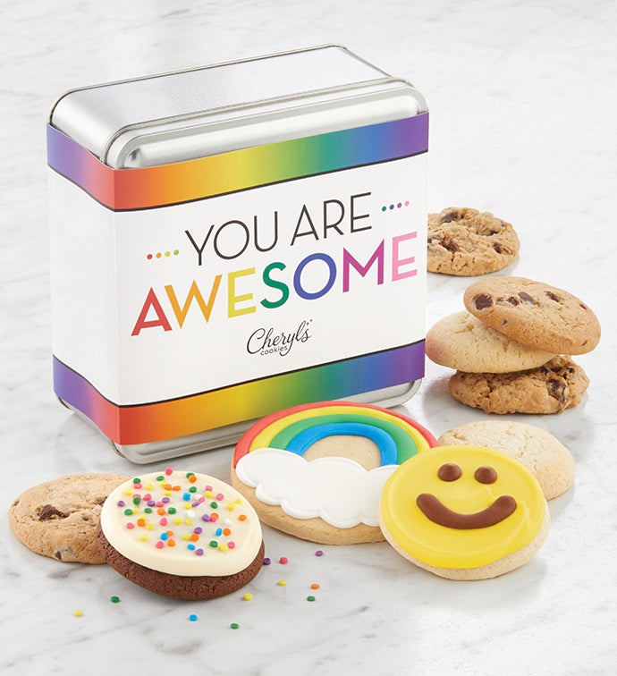 You Are Awesome Mini Treats Gift Tin