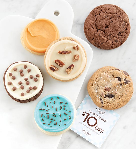 Cheryl's Cookies Father Day Sampler For FREE With FREE SHIPPING!
