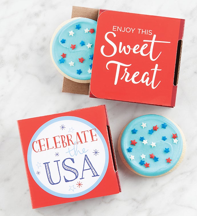 Celebrate the USA Cookie Card