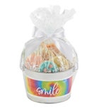 Rainbow Smile Cookie Gift Pail