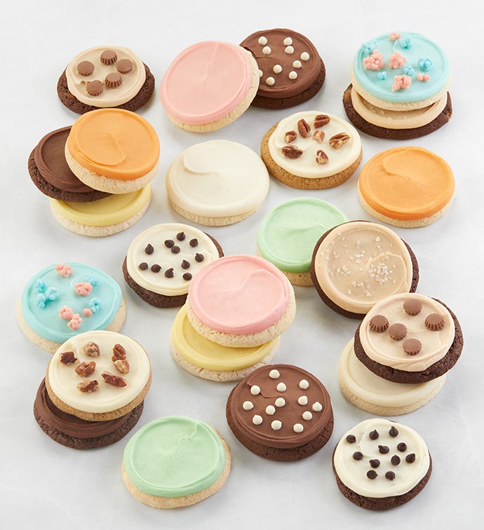 Buttercream Frosted Summer Cookies