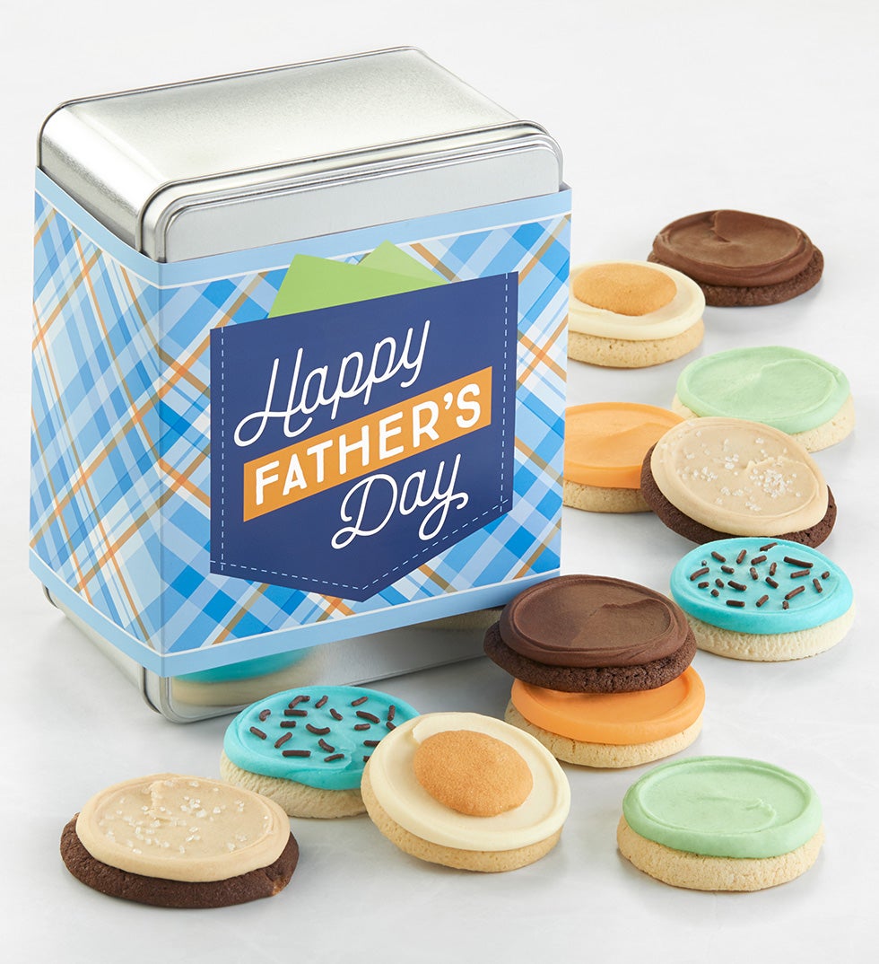 Father's Day Gift Tin   Frosted Assortment
