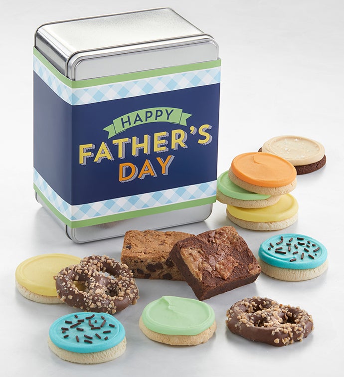 Father's Day Gift Tin Bakery & Pretzel Assortment