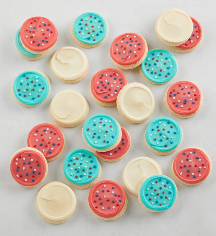 Buttercream-Frosted Patriotic Sugar Cookies