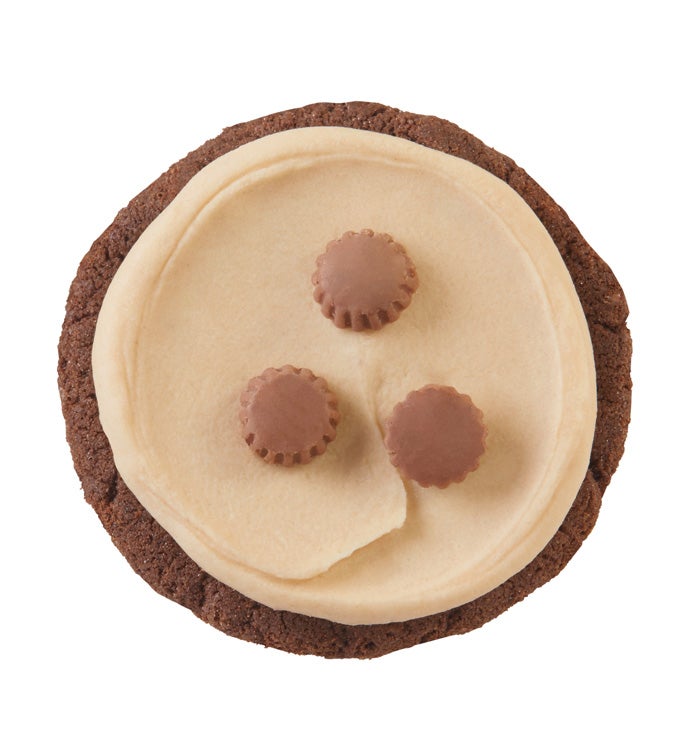 Peanut Butter Frosted Buckeye