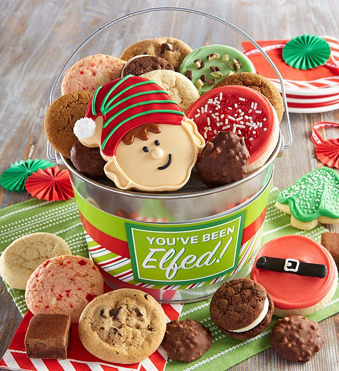 You&#39;ve Been Elfed Treats Pail