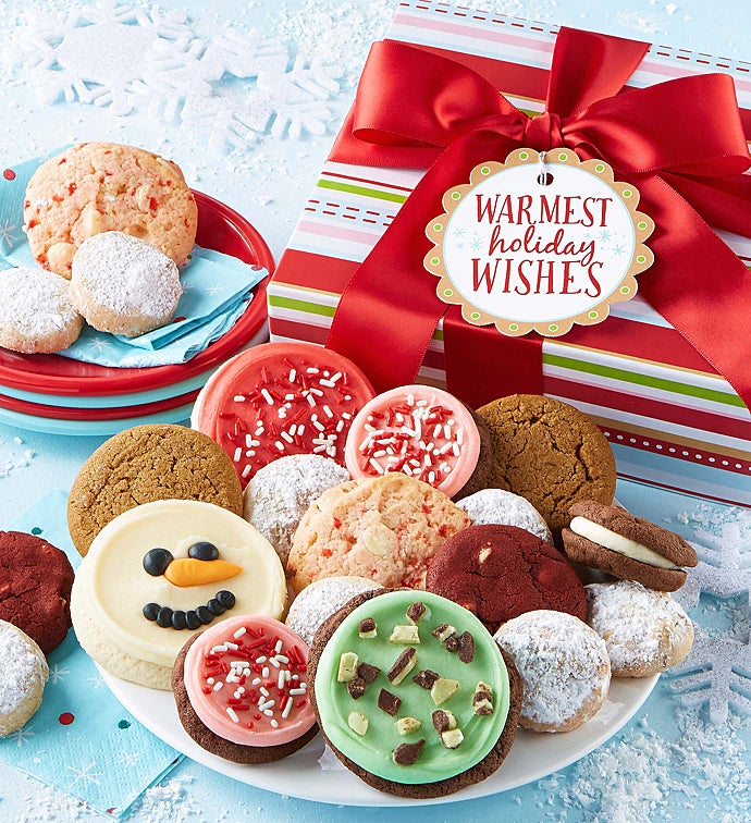 Warmest Holiday Wishes Treats Boxes