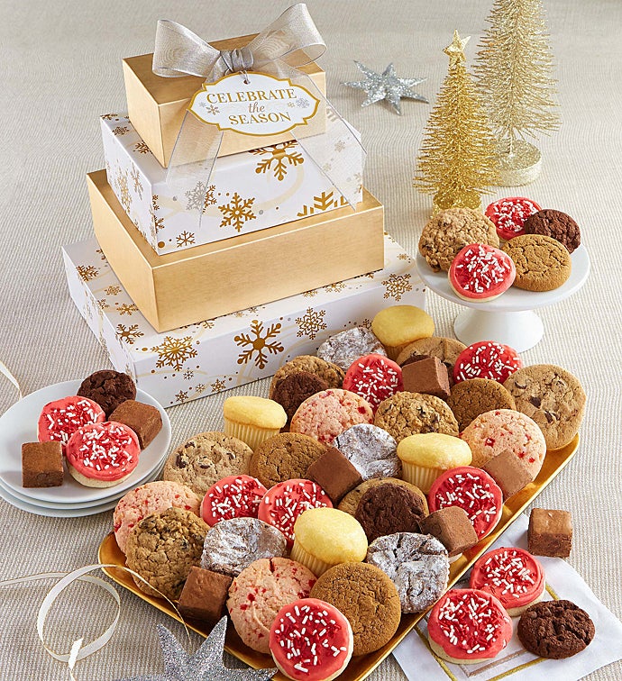 Exclusive Celebrate the Season Bakery Gift Tower