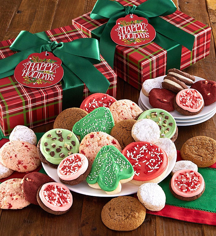 Exclusive Happy Holidays Treats Gift Boxes