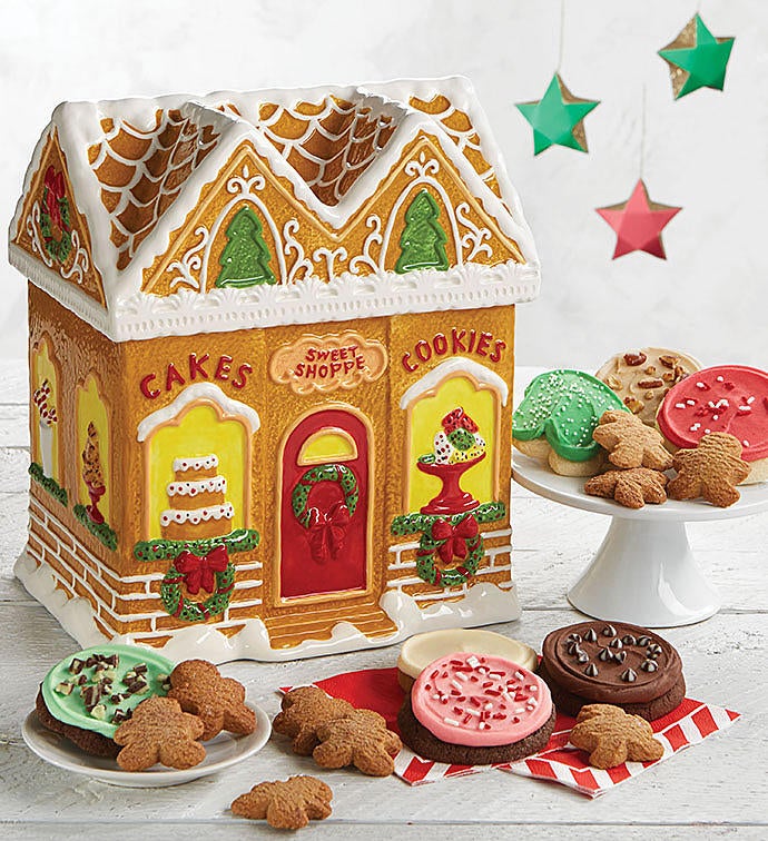 Collector&#39;s Edition Gingerbread House Cookie Jar