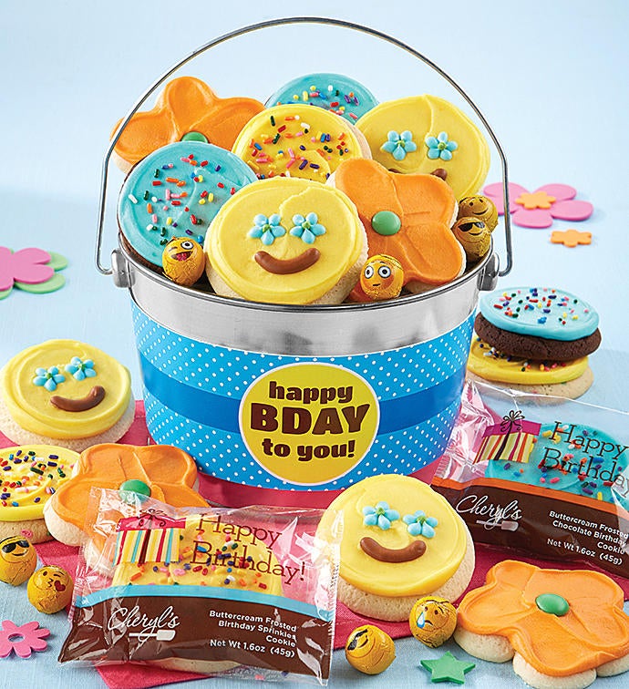 Happy Birthday Cookie Pail