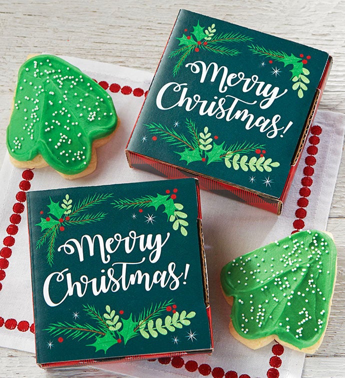 Merry Christmas Cookie Card Case