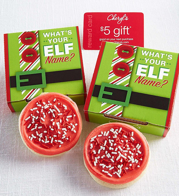 Create Your Own You&#39;ve Been Elfed Cookie Card