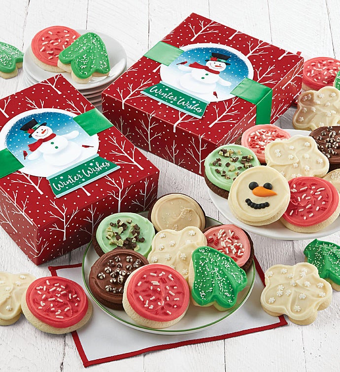 Snowman Cookie Boxes