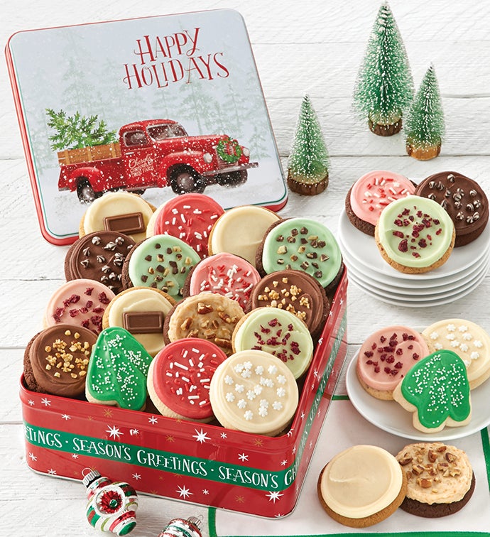 Grand Traditions Happy Holidays Gift Tin
