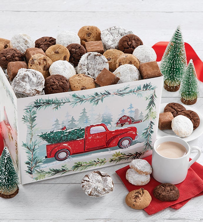 Festive Holiday Dessert Gift Box