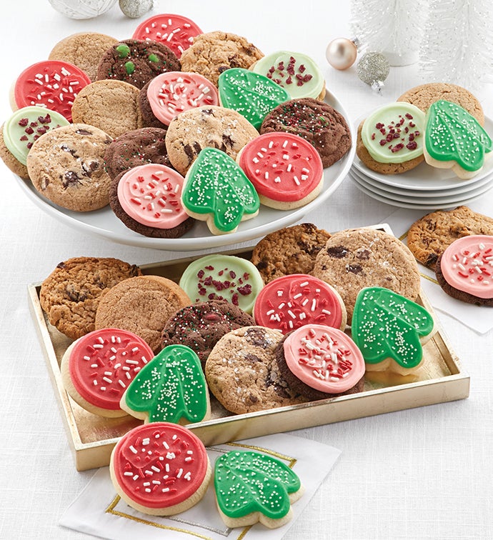 Bow Gift Box   Classic Holiday Cookies