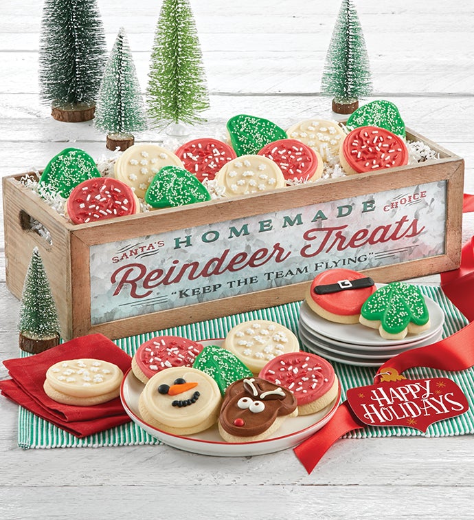 Reindeer Treats Gift Box  Large