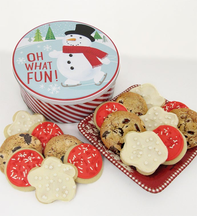 Snowman Gift Tin