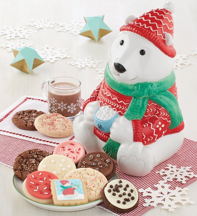 Collector's Edition Polar Bear Cookie Jar