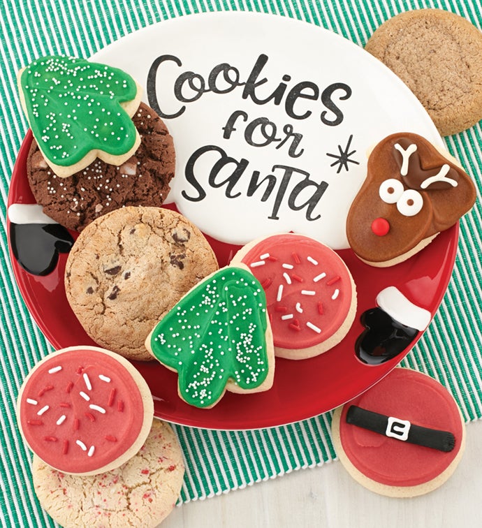 Collector's Edition Cookies for Santa Plate