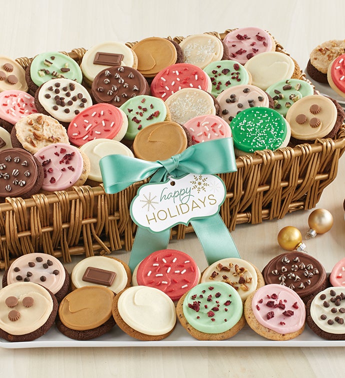 Buttercream Frosted Flavors Cookie Gift Basket   Grand