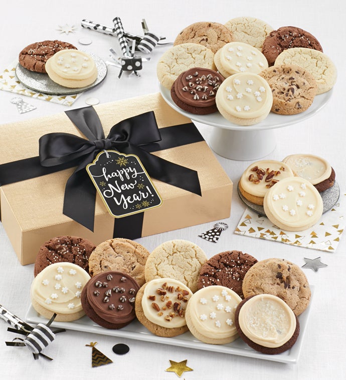 Happy New Year Cookie Gift Boxes