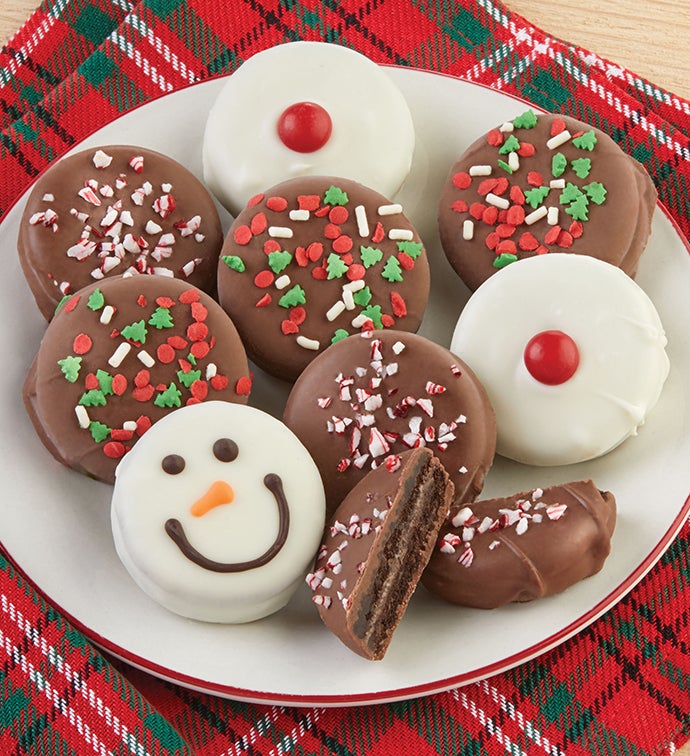Chocolate Covered Holiday Cookies