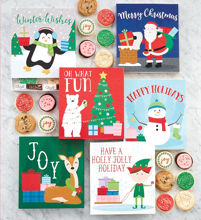 Traditional Holiday Cookie Box Set