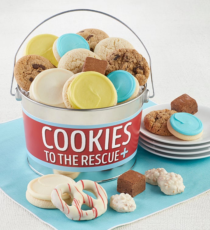 Cookies to the Rescue Treats Pail